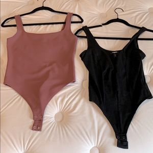 Two Express bodysuits